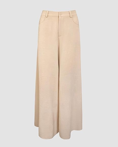 Women 2 Piece Outfits Off Shoulder Top  Wide Leg Pants Set